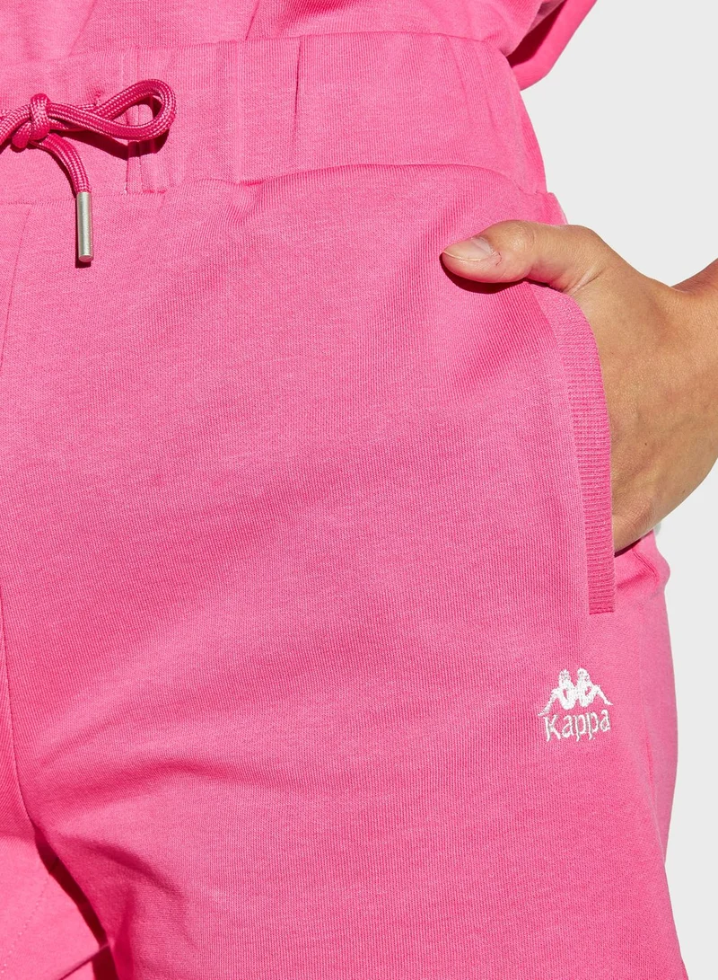 Kappa Logo Embroidered Shorts