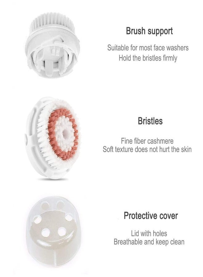 ARICEAN Facial Cleansing Brush Heads,Face Brush Head Replacements Compatible with Mia 1, Mia 2, Mia Fit, Alpha Fit, Smart Profile Uplift - Image 5