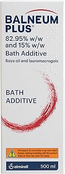 Balneum Plus Bath Additive Bath Oil with Lauromacrogols SOYA Oil for Intensive Hydration Softening Soothing of Itchy Dry Skin Relaxing Bath Soak for Women Men 500ml Packing May Vary - Image 4