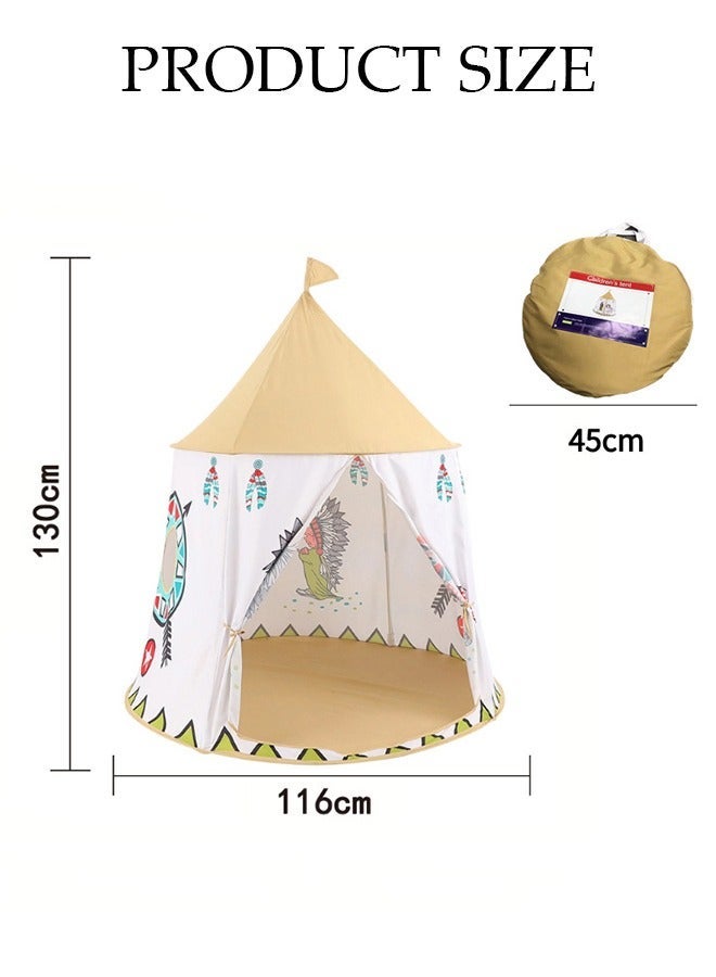 DUNISO Kids Tent,Play Tent Playhouse for Kids Princess Castle Tent Gift Toys for Girl Play House for Toddler Children Indoor - Image 3