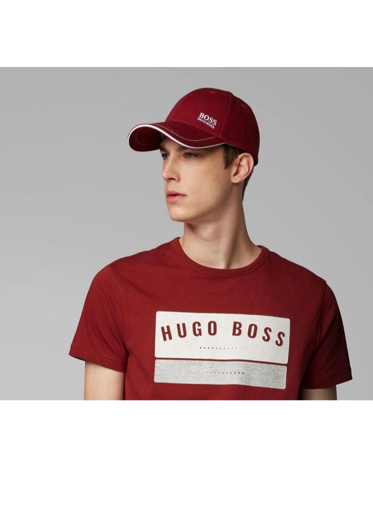 Generic BOSS Mens Curved Logo Cotton Twil Hat Baseball Cap - Image 2