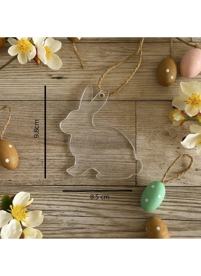 Horoof Home Horoof Home® black Acrylic Easter Bunny Ornament  - Image 2