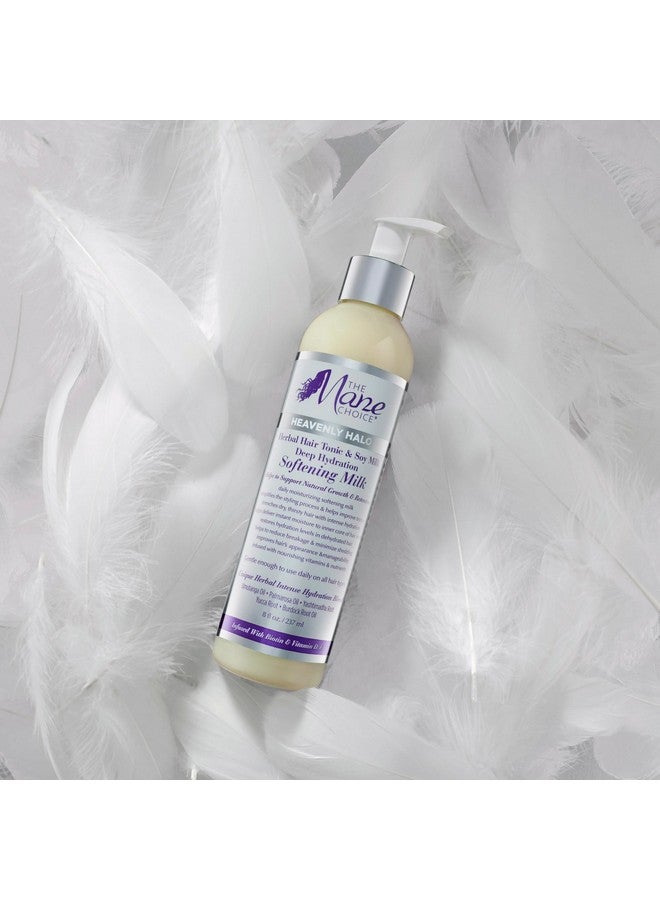 The Mane Choice Heavenly Halo Herbal Hair Tonic & Soy Milk Deep Hydration Softening Milk, 8 Ounce - Image 3
