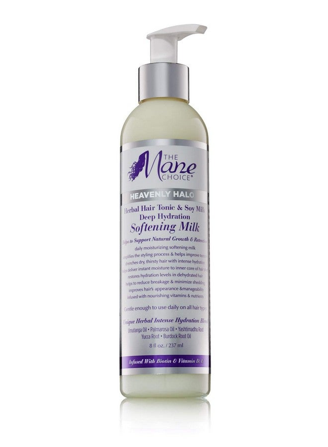 The Mane Choice Heavenly Halo Herbal Hair Tonic & Soy Milk Deep Hydration Softening Milk, 8 Ounce - Image 1