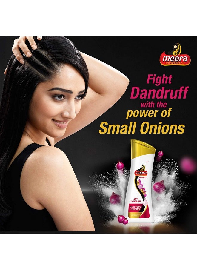 MEERA Antidandruff Shampoo With Small Onion And Fenugreek 180 Ml  - Image 3