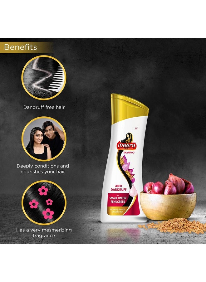 MEERA Antidandruff Shampoo With Small Onion And Fenugreek 180 Ml  - Image 4