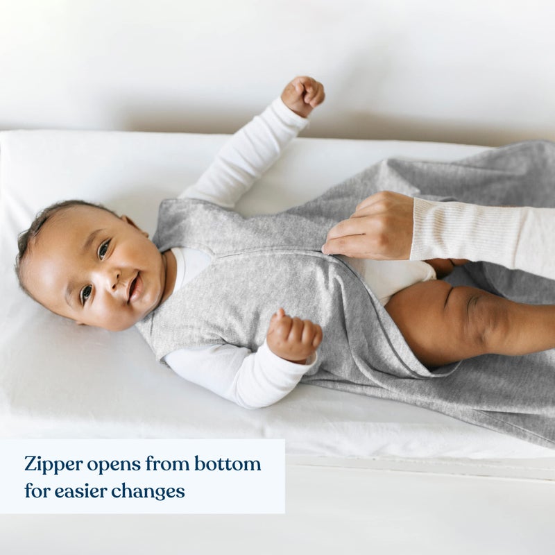 HALO SleepSack, 100% Cotton Wearable Blanket, Swaddle Transition Sleeping Bag, TOG 0.5, Llama Sand, Size X-Large, 18-24 Months - Image 4