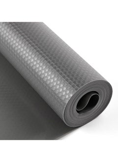 EVA Thickened Printed Table Mat Cabinet Mat Shoe Cabinet Drawer Moisture-proof Pad Paper Cuttable Kitchen Waterproof Oil-proof Pad-Color:Gray Flat Dot-Specifications:45*300cm