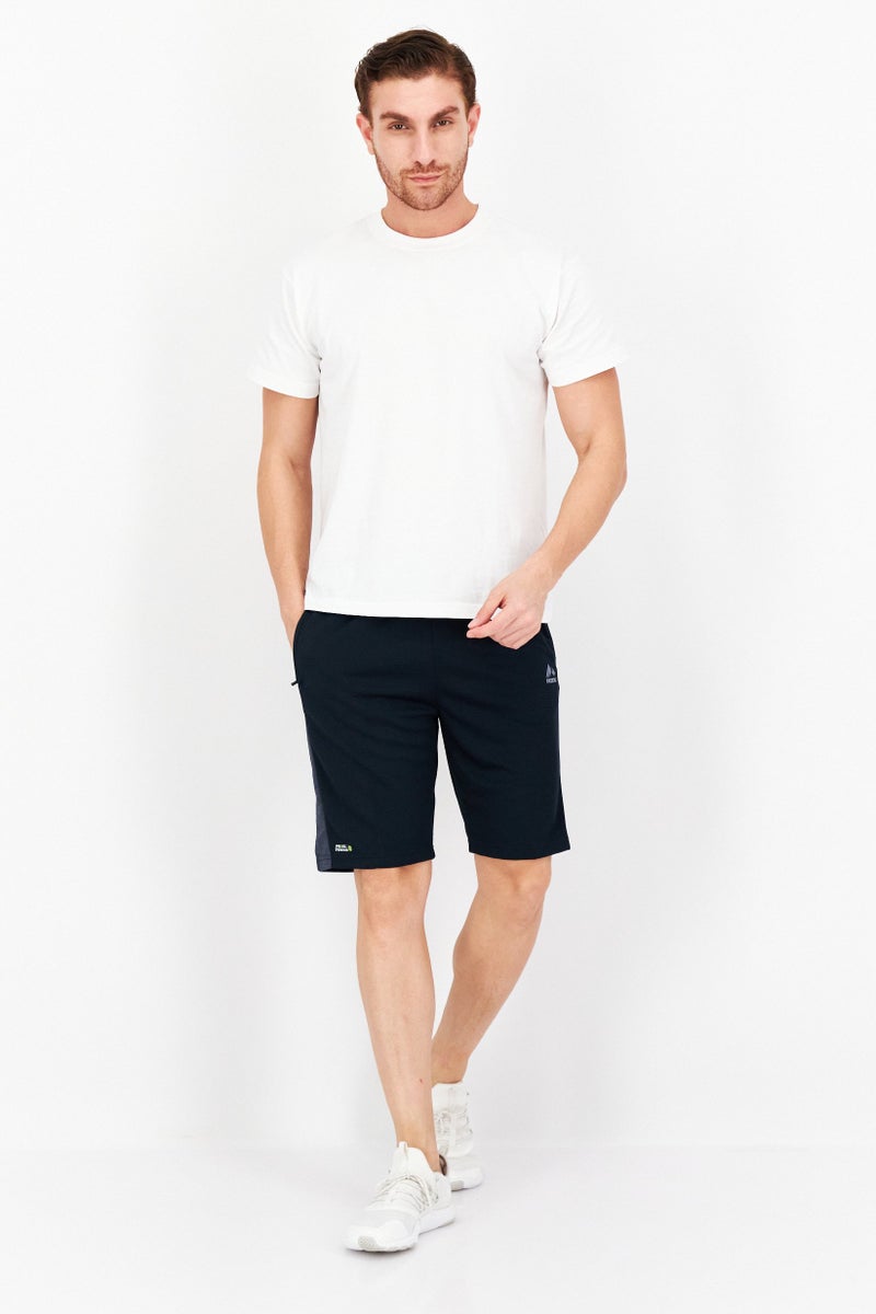 RBX Men Sportswear Fit Training Shorts, Dark Navy  - Image 4