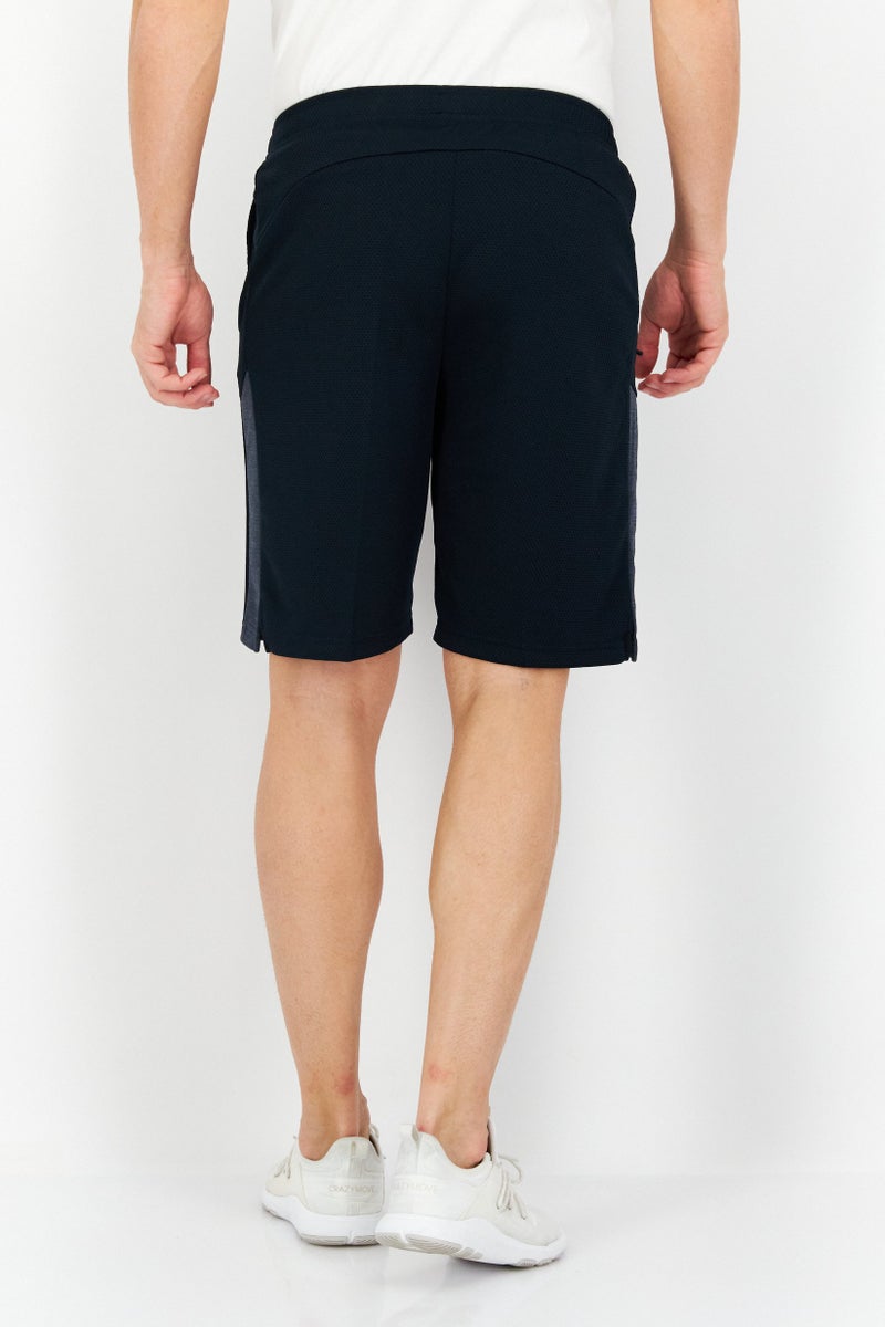 RBX Men Sportswear Fit Training Shorts, Dark Navy  - Image 2