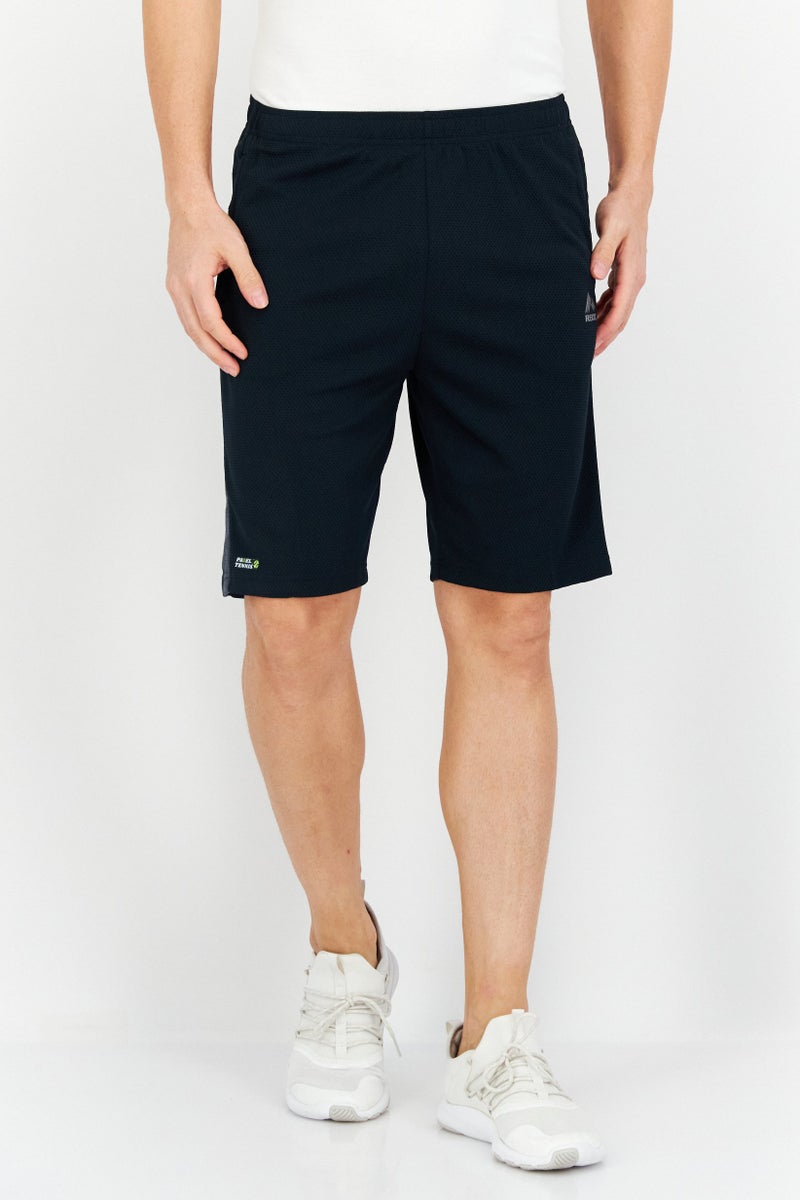 RBX Men Sportswear Fit Training Shorts, Dark Navy  - Image 1