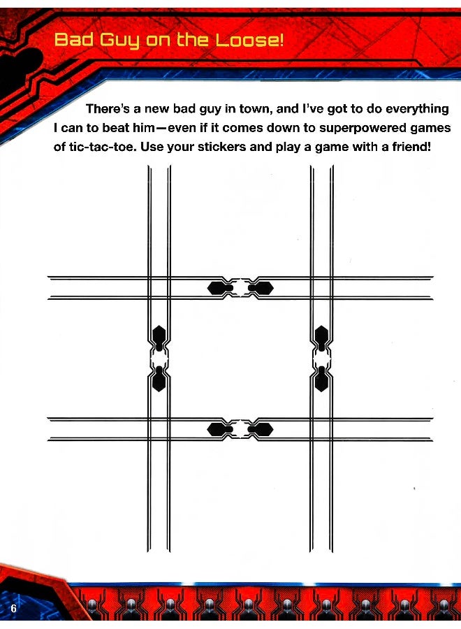 سبايدر مان: العودة إلى الوطن: كتاب ملصقات سبايدر مثل العصا - Image 5