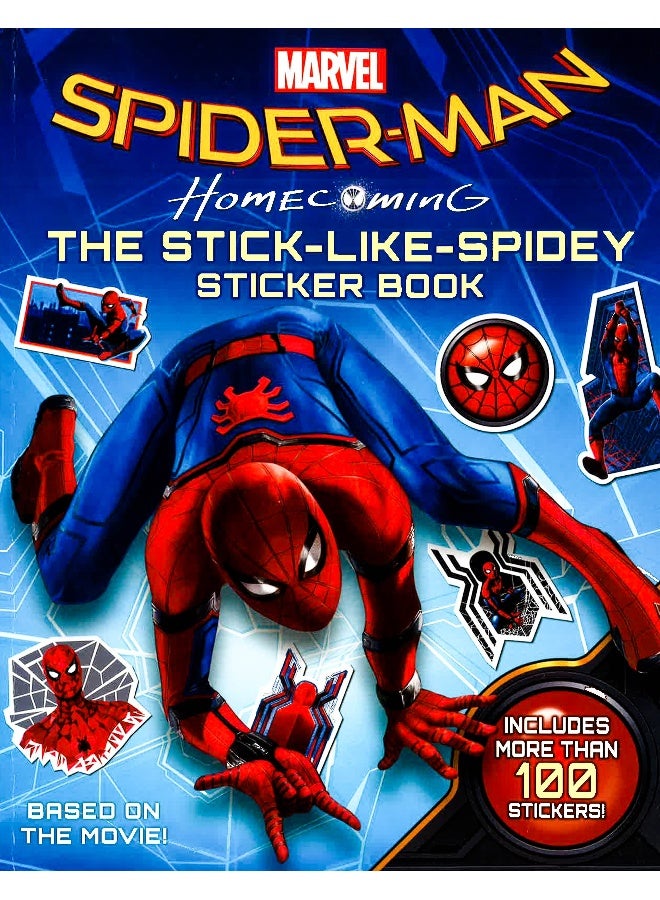 سبايدر مان: العودة إلى الوطن: كتاب ملصقات سبايدر مثل العصا - Image 1