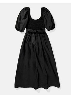 American Eagle Balloon Sleeve Tie Detailed Dress  - Image 1