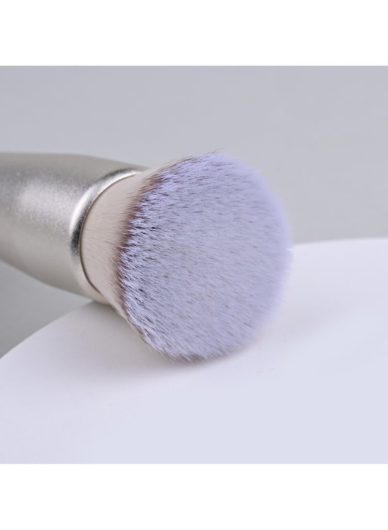 SaDM Shiny SaDM Shiny Kabuki Foundation Brush – Vegan, Multipurpose Brush for Liquid & Powder Makeup Application  - Image 3