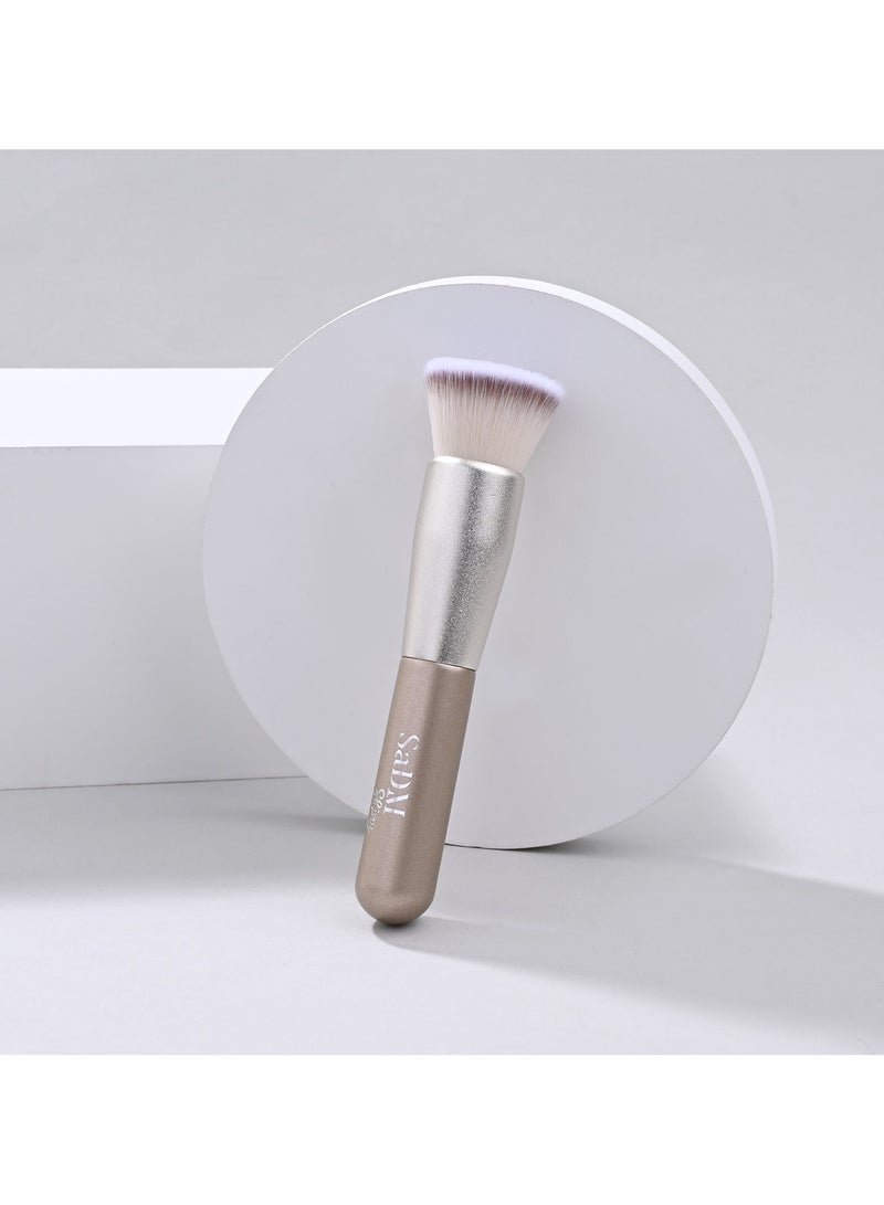 SaDM Shiny SaDM Shiny Kabuki Foundation Brush – Vegan, Multipurpose Brush for Liquid & Powder Makeup Application  - Image 5