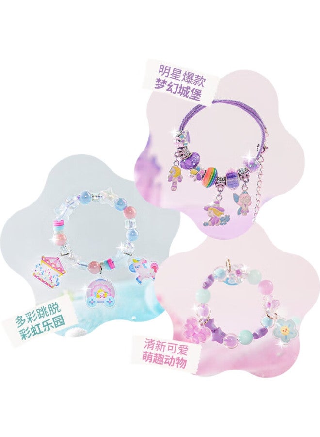 Toi Children'S Beading Toy, Handmade Bead Stringing Toy, Diy, For Girls Aged 3-6, Birthday Gift, Cute Animals - Image 3