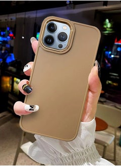 iPhone 13 Pro Silicone Case Soft Ultra Slim Shockproof Back Cover 6.1 inch Brown - pzsku/Z3C2770FA741AC77F5203Z/45/_/1659181409/41284721-93bb-40b9-bd89-e3ed47a3859a