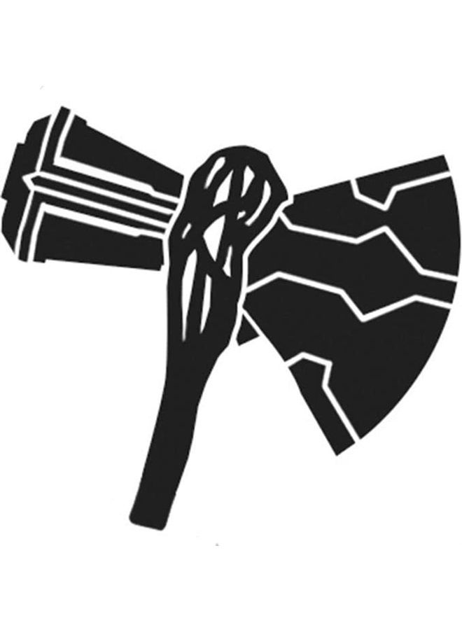 Inkbox Temporary Tattoos, Semi-Permanent Tattoo, One Premium Easy Long Lasting, Water-Resistant Temp Tattoo with For Now Ink - Lasts 1-2 Weeks, Thor - Stormbreaker, 2x2 - Image 2