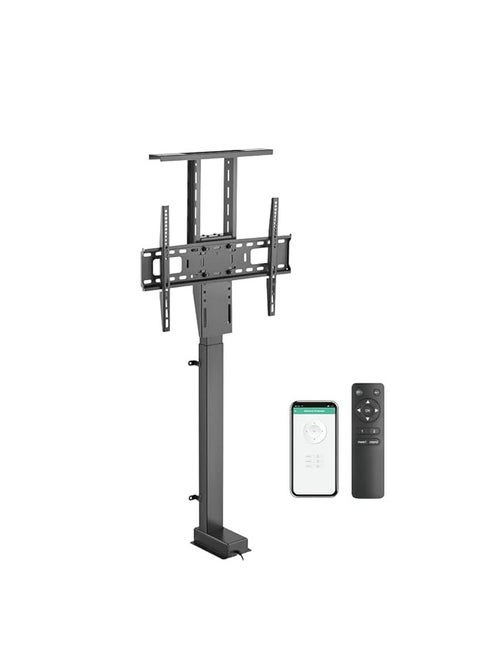 Smart Large Motorized TV Lift Stand with Voice & APP Control