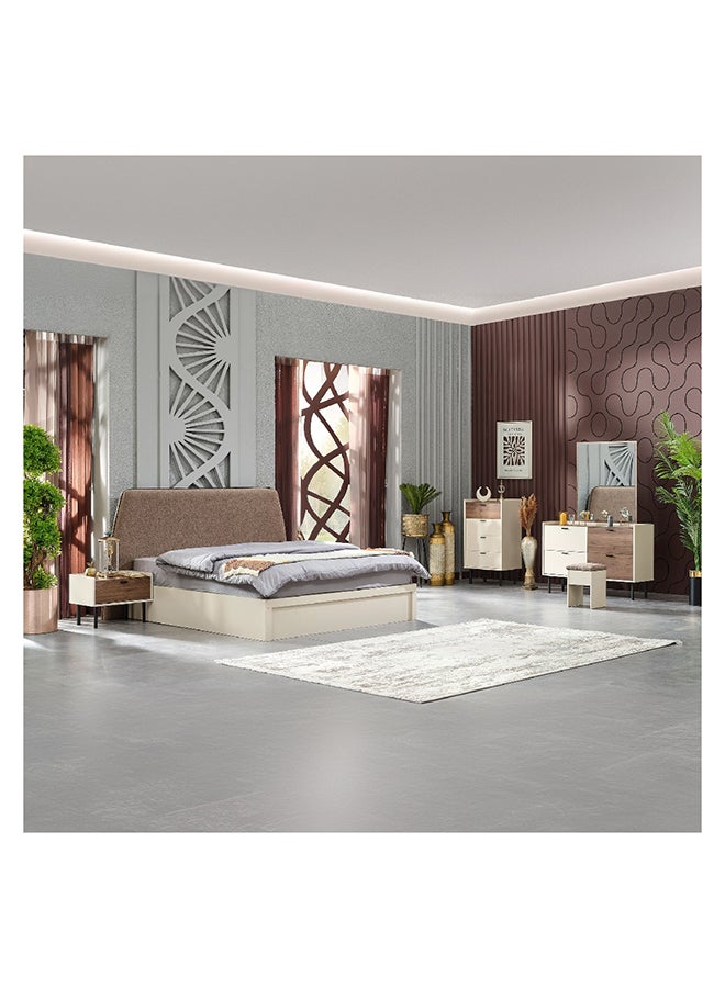 Home Box Lucia 6-Piece King Bedroom Set 215.6 x 120 x 230 cm - Image 1