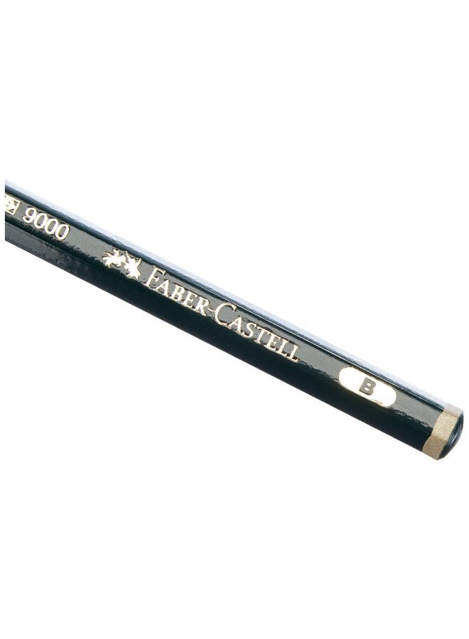 FABER-CASTELL Faber-Castell Castell 9000 Graphite Pencil - B  - Image 3