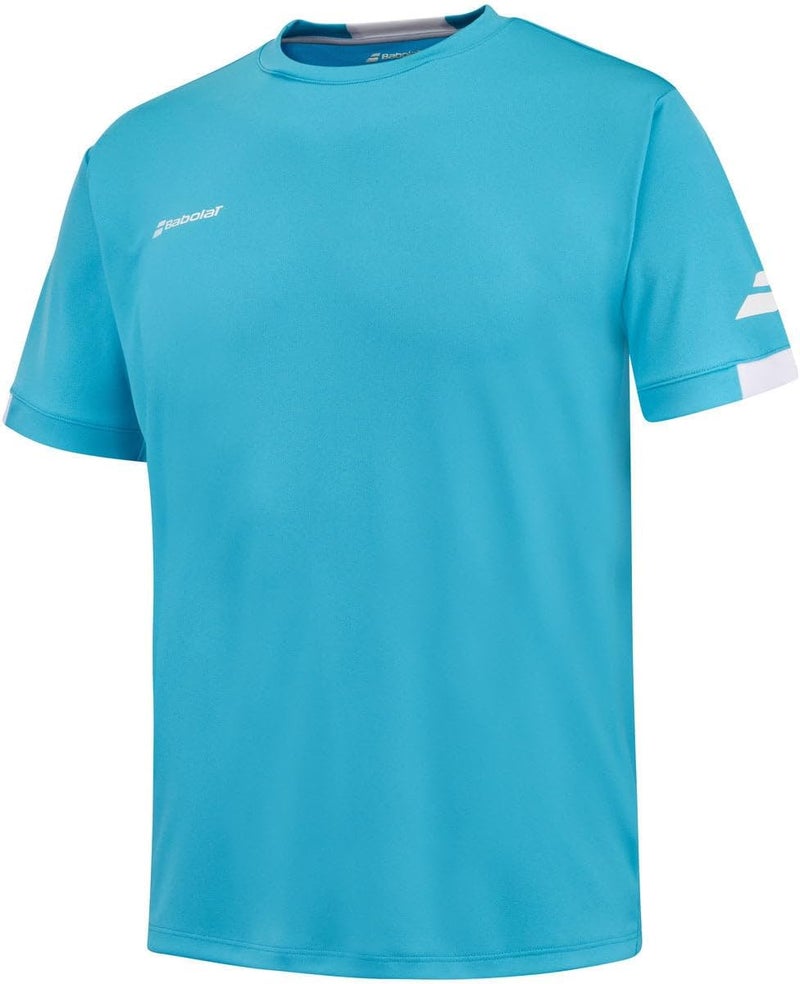 Babolat Play Crew Neck T-Shirt for Men in Cyan - Image 2