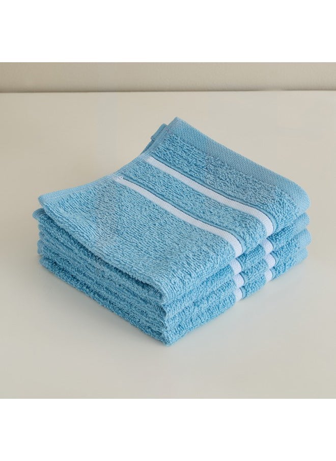 Home Box Snoopy Kids Carded 4-Piece Face Towel Set 30 x 30 cm  - Image 1