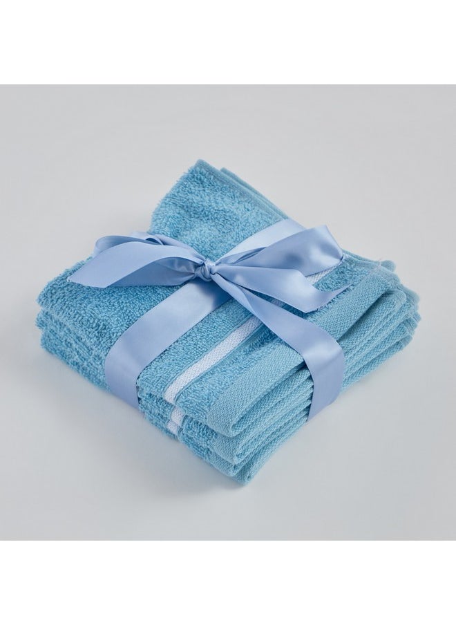 Home Box Snoopy Kids Carded 4-Piece Face Towel Set 30 x 30 cm  - Image 5