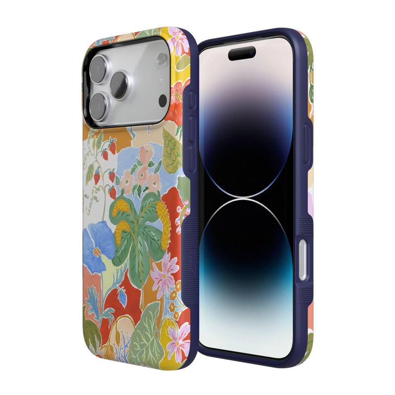 Casely iPhone 17 Pro Max Case | Botanical Blooms | Floral Patchwork | Bold Protective Design | Compatible with MagSafe - Image 2