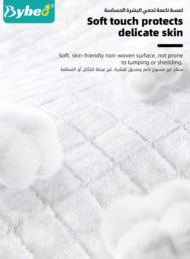Bybeo 50 Pieces Baby Disposable Changing Mats, Waterproof Changing Pads, Ultra Soft Diaper Changing Mat, Highly Absorbent Leakproof Underpads for Newborns & Infants, 45*60 CM  - Image 5