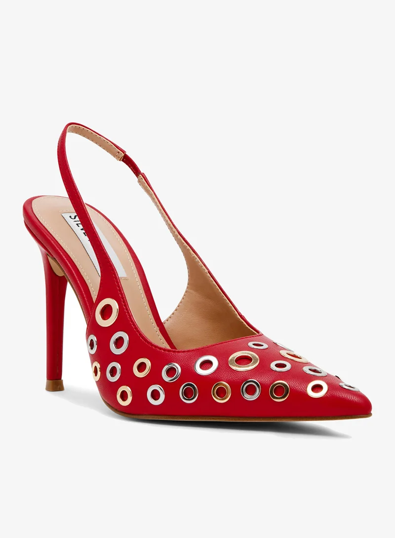 STEVE MADDEN  Steve madden alchemy red/silver gold heels for Women | Best Price UAE