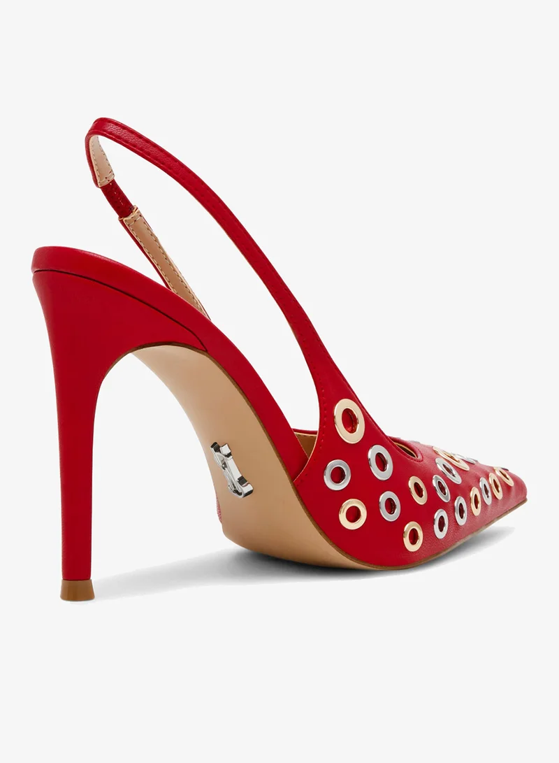 STEVE MADDEN  Steve madden alchemy red/silver gold heels for Women | Best Price UAE