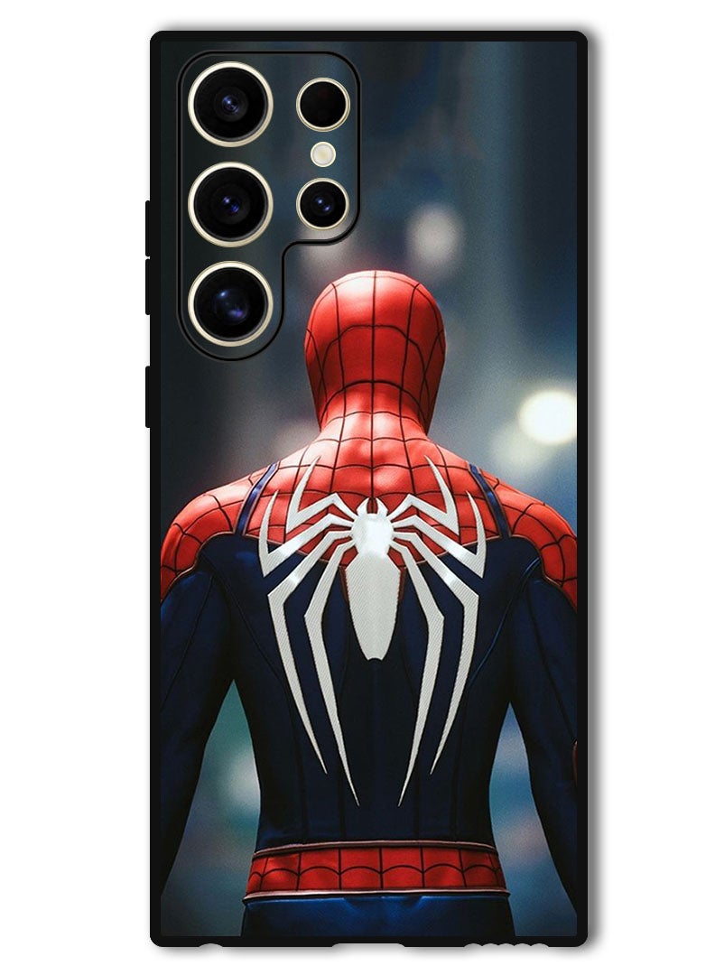 Theodor Protective Case Anti Scratch Shock Proof Bumper Cover For Samsung Galaxy S24 Ultra Spider Man Back - Image 1