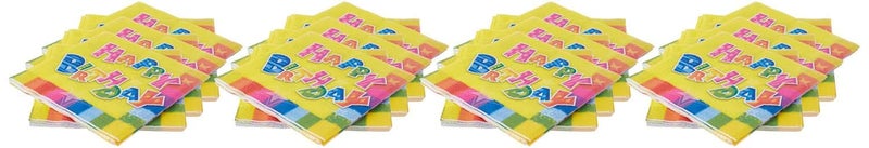 Party Happy Birthday Print Party Napkins Set 33 x 33 cm - 12 Pieces - Image 1