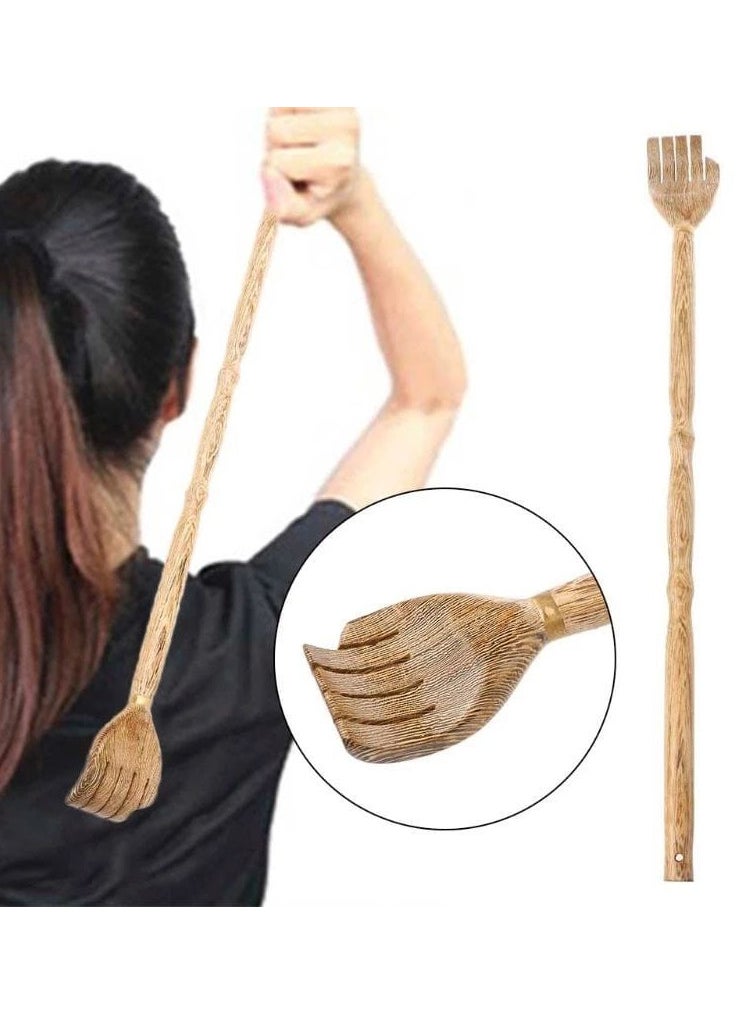 ماركة غير محددة هراشة مخلب خشب يدوية اداة خدش الظهر 