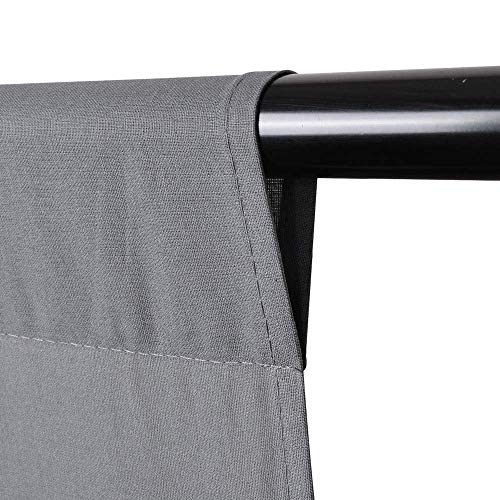 VTS 8 x12Ft. Grey LEKERA Backdrop Photo Light Studio Photography Background for YouTube, Studio,Indoor-Outdoor Photography Shooting Purpose (4. 8X 12ft., Grey) - Image 3