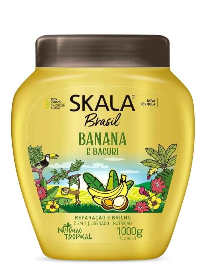 SKALA Hair Treatment Cream Banana And Bacuri 1000 g - Image 1