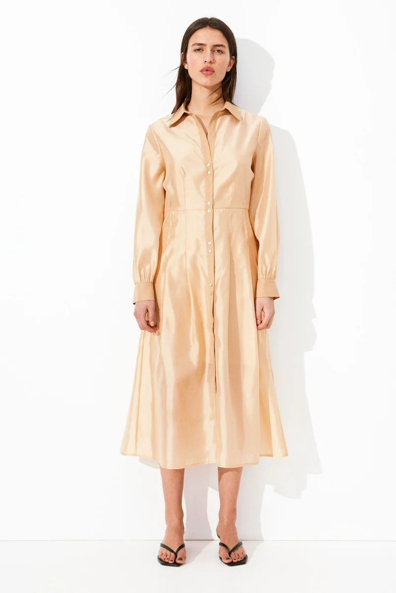 H&M Waisted shirt dress