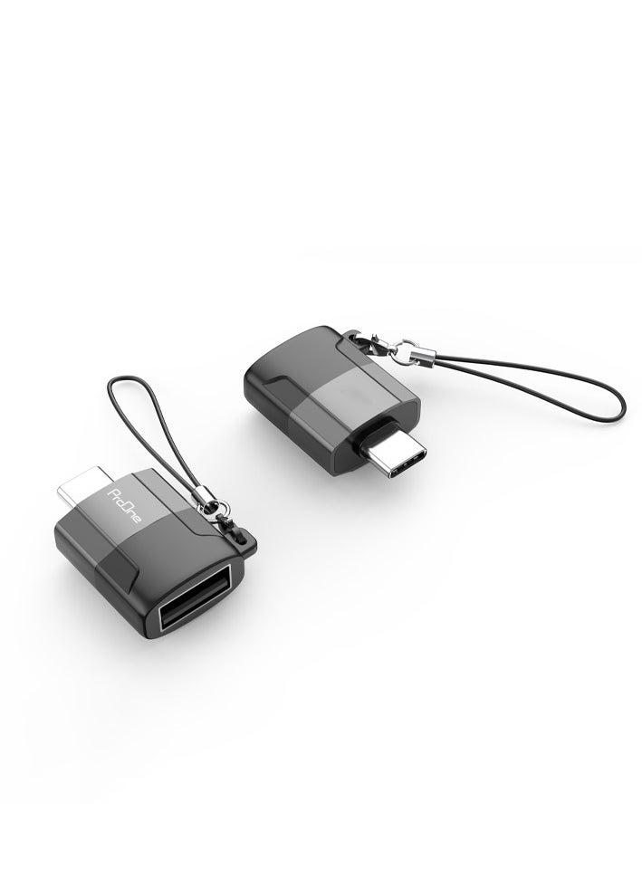 ProOne - ProOne OTG Adapter Type-C Male to USB Female OTG Adapter USB C Converter Compatible with MacBook Pro, iPad Pro, Surface, Samsung Galaxy Tab A8, S22 Ultra, Huawei, Xiaomi - Image 1