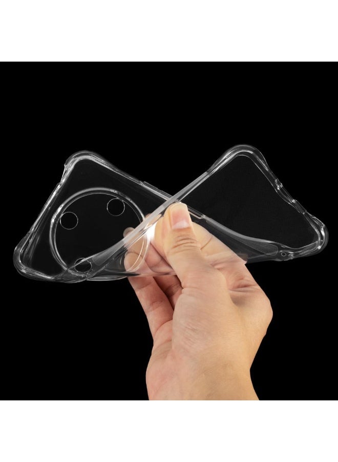 2 in 1 Honor X9c Smart 5G Phone Case Cover & Screen Protector - Shockproof Clear Slim TPU Protective Phone Cover & Full Coverage Delicate Touch Tempered Glass Screen Protector for Honor X9c Smart 5G - Image 5