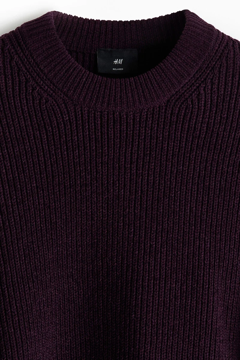 H&M Relaxed Fit Rib-knit jumper