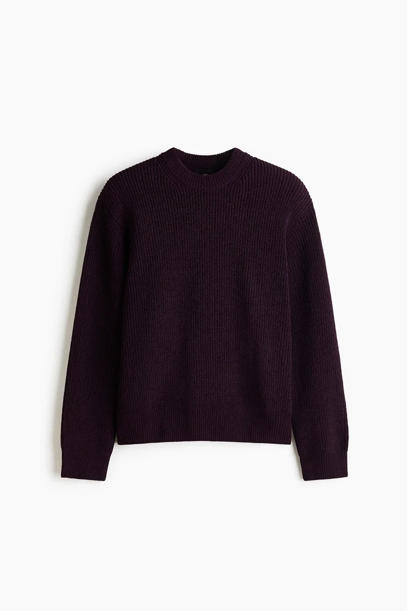 H&M Relaxed Fit Rib-knit jumper