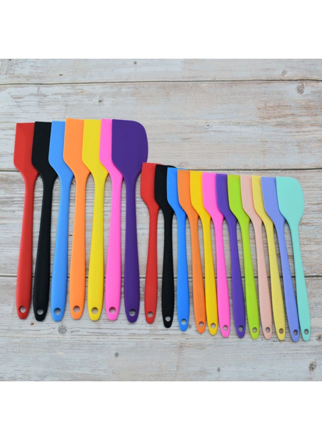 Large Small Size Integrated Silicone Scraper Baking Tool Silicone Scraper Cream Cake Spatula Baking Spatula-Color: Self-adhesive Bag-Specifications: Silicone Scraper - Image 1
