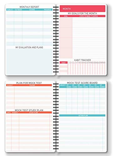 Nourish A5 Study Planner for 6 Months Undated Hardcover, A Must Have for Students - Image 5