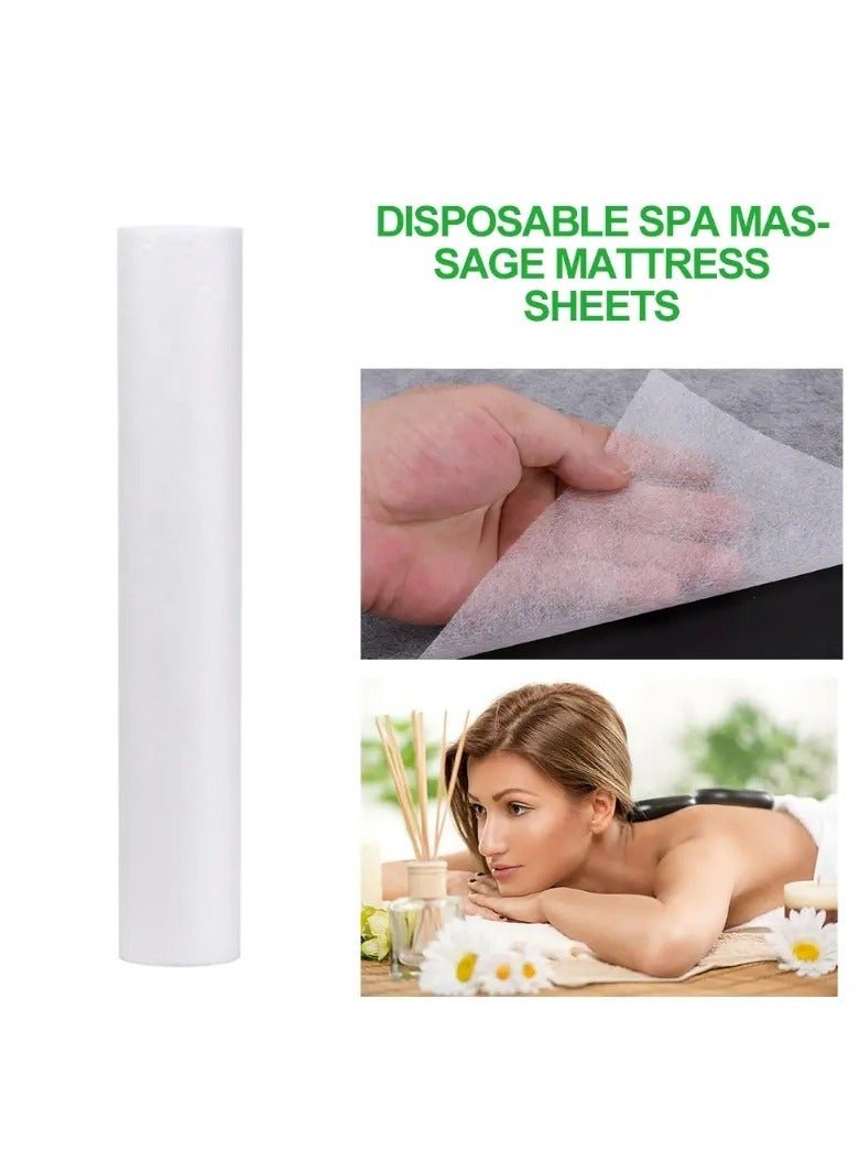 أوريتي لفافة واحدة من ملاءات مرتبة التدليك الصحي للاستخدام مرة واحدة، ملاءات سرير التدليك في الصالونات، مسند رأس غير منسوج، لفة ورقية، غطاء طاولة، لوازم الوشم - Image 4