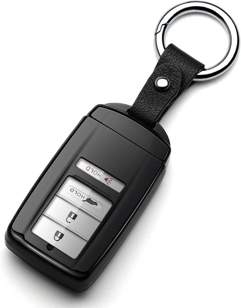 ZSPDACC ZSPD Car Key Cover Protector Holder for Acura - Black - Image 1