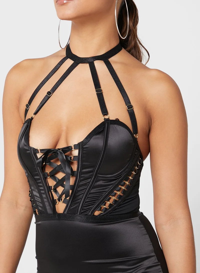 Ann Summers Halter Neck Strappy Dress