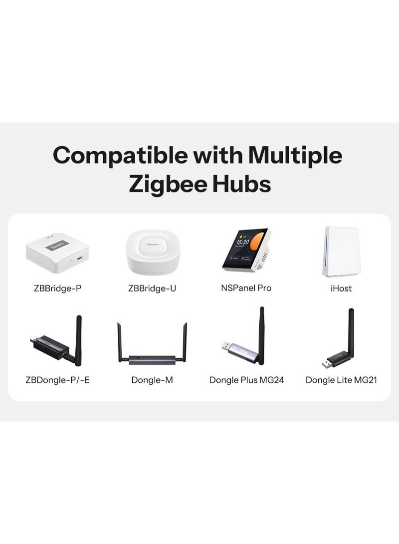 MINI-ZB2GS MINI DUO 2-Gang Zigbee Smart Switch Dual Load Control Zigbee 3.0 Compatibility Signal With Multiple Zigbee Hub - Image 4