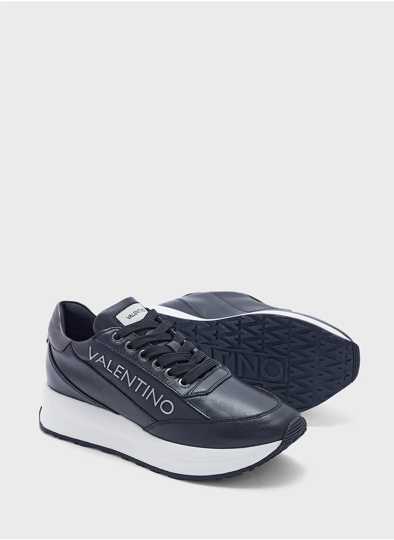 VALENTINO BY MARIO VALENTINO Lace Up Low Top Sneakers